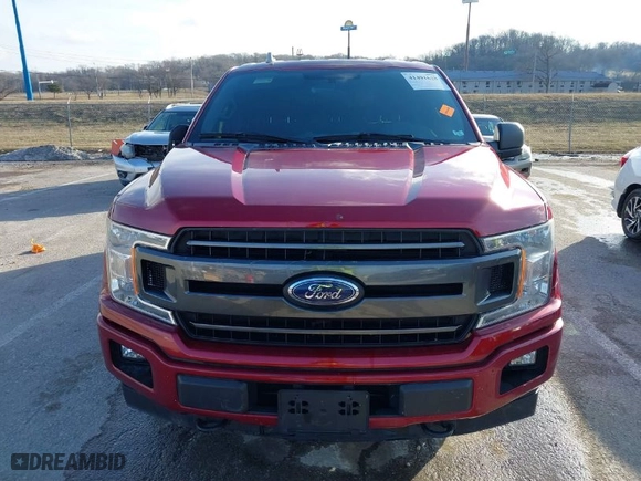 2018 Ford F-150 XL with VIN 1FTEW1EP3JFA78285, listed as a IAAI auction lot 41491628 with 116,992 mi miles. Bid and sale history available at carsss.com. Image 11.