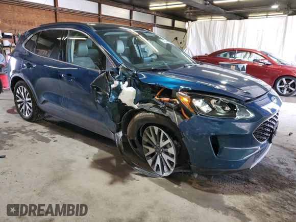 2020 Ford Escape Titanium Hybrid с VIN 1FMCU9DZ3LUB58677, выставлен на аукционе Copart как лот 54164465 с пробегом 32 115 миль миль и Списание • Salvage title. История ставок и продаж доступна на DreamBid. Изображение 4.