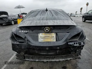 2018 Mercedes-Benz CLA with VIN WDDSJ4EB7JN669528, listed as a Copart auction lot 69177812 with 47,397 mi miles. Bid and sale history available at carsss.com. Image 6.