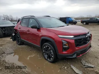 2025 Chevrolet Equinox AWD RS z VIN 3GNAXTEGXSL259454, wystawiony jako Copart lot #52596955 z przebiegiem 1 009 mil mil oraz Szkoda całkowita • Salvage title. Historia ofert i sprzedaży dostępna na DreamBid. Obrazek 4.