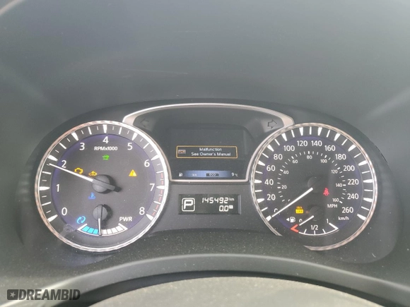 2014 Infiniti QX60 Hybrid with VIN 5N1CL0MM4EC527381, listed as a Copart auction lot 52197095 with 145,492 mi miles and Clean Title. Bid and sale history available at carsss.com. Image 9.