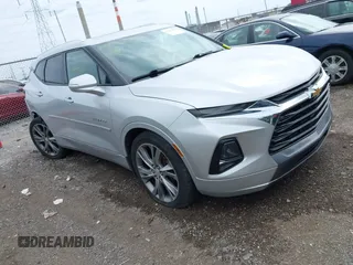 2019 Chevrolet Blazer Premier z VIN 3GNKBKRS0KS607506, wystawiony jako IAAI lot #42562658 z przebiegiem 70 332 mil mil oraz . Historia ofert i sprzedaży dostępna na DreamBid. Obrazek 1.