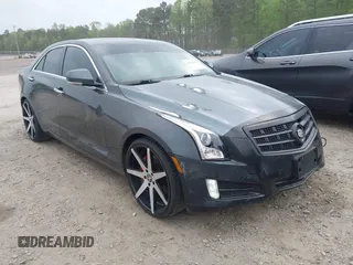 2013 Cadillac ATS Performance with VIN 1G6AC5SX2D0136674, listed as a IAAI auction lot 41942487 with 151,690 mi miles. Bid and sale history available at carsss.com. Image 1.