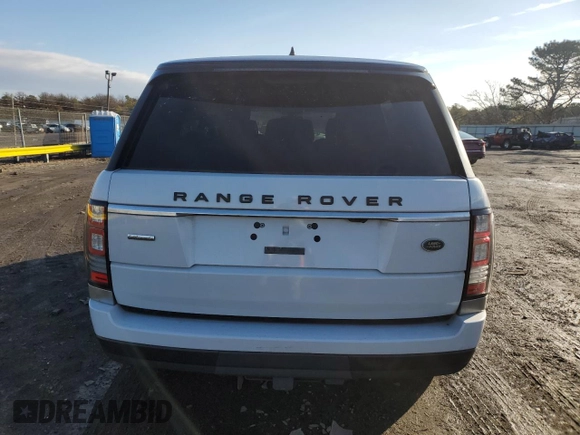 2017 Land Rover Range Rover with VIN SALGV5FEXHA362660, listed as a Copart auction lot 44452045 with 97,149 mi miles and Clean title. Bid and sale history available at DreamBid. Image 6.