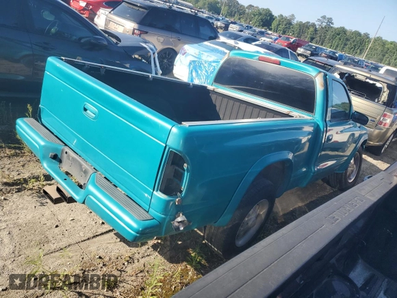 1997 Dodge Dakota with VIN 1B7FL26X9VS140321, listed as a Copart auction lot 53888125 with Not Provided miles and Non Repairable. Bid and sale history available at carsss.com. Image 3.