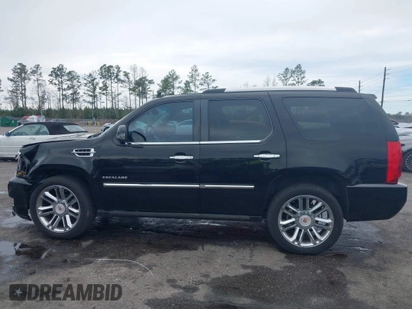 2013 Cadillac Escalade Platinum Edition with VIN 1GYS4DEF8DR105284, listed as a IAAI auction lot 41662224 with 118,359 mi miles. Bid and sale history available at carsss.com. Image 14.