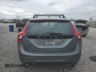 2017 Volvo V60 Dynamic with VIN YV140MEL9H1364252, listed as a Copart auction lot 44056205 with 79,889 mi miles and Salvage Title. Bid and sale history available at carsss.com. Image 6.