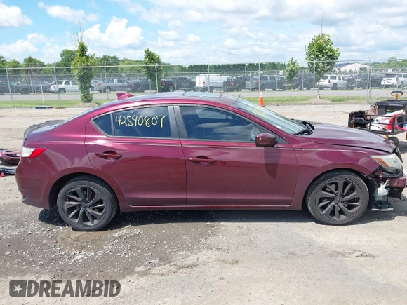 2016 Acura ILX with VIN 19UDE2F39GA025985, listed as a IAAI auction lot 42540807 with 213,081 mi miles and . Bid and sale history available at DreamBid. Image 14.