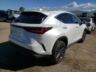 2022 Lexus NX with VIN JTJAKCEZ1N5002192, listed as a Copart auction lot 46571283 with 4,933 mi miles. Bid and sale history available at carsss.com. Image 3.
