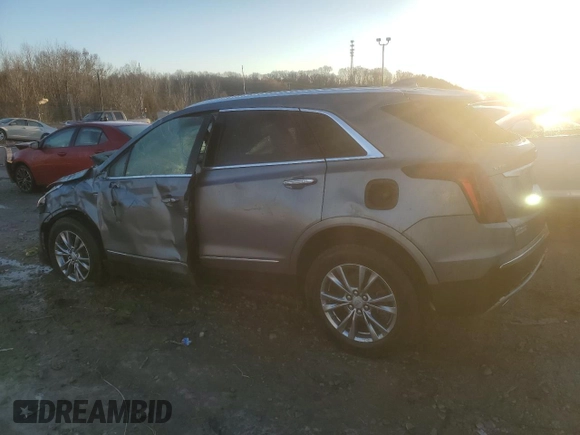 2021 Cadillac XT5 FWD Premium Luxury with VIN 1GYKNCRS7MZ191881, listed as a Copart auction lot 82167724 with 36,035 mi miles and Non Repairable. Bid and sale history available at carsss.com. Image 2.