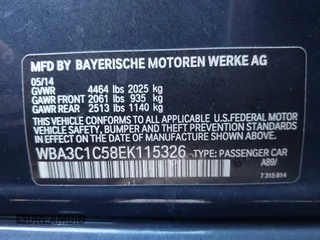 2014 BMW 3 Series 328i z VIN WBA3C1C58EK115326, wystawiony jako IAAI lot #42403532 z przebiegiem 135 348 mil mil oraz . Historia ofert i sprzedaży dostępna na DreamBid. Obrazek 9.