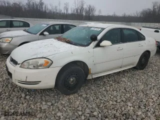2011 Chevrolet Impala Police Police with VIN 2G1WD5EM0B1174948, listed as a Copart auction lot 81807434 with 0 mi miles and Clean Title. Bid and sale history available at carsss.com. Image 1.