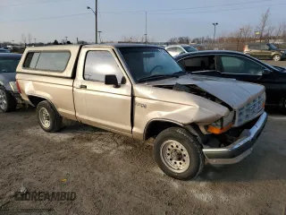 1992 Ford Ranger with VIN 1FTCR10A6NTA80105, listed as a Copart auction lot 86170424 with 12,125 mi miles and Non Repairable. Bid and sale history available at carsss.com. Image 4.