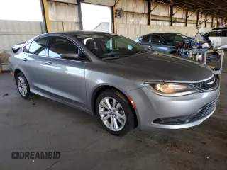 2016 Chrysler 200 LX with VIN 1C3CCCFBXGN186629, listed as a Copart auction lot 47370105 with 119,205 mi miles and Salvage Title. Bid and sale history available at carsss.com. Image 4.