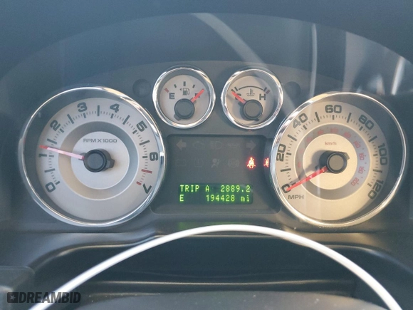 2009 Ford Edge Limited with VIN 2FMDK49C39BA49572, listed as a Copart auction lot 50389765 with 194,428 mi miles and Salvage Title. Bid and sale history available at carsss.com. Image 9.