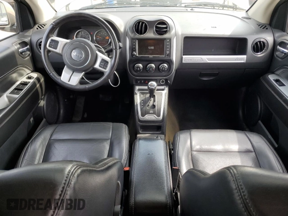 2016 Jeep Compass High Altitude Edition with VIN 1C4NJDEB9GD764730, listed as a Copart auction lot 54743435 with 124,085 mi miles and Clean Title. Bid and sale history available at carsss.com. Image 8.