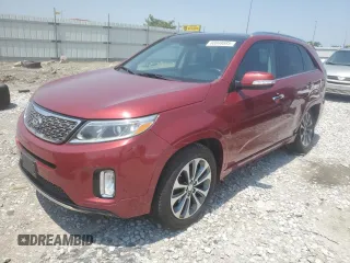 2014 Kia Sorento SX Limited with VIN 5XYKW4A78EG523939, listed as a Copart auction lot 60048885 with 117,715 mi miles and Salvage title. Bid and sale history available at DreamBid. Image 1.