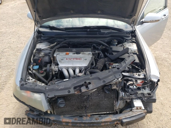2004 Acura TSX with VIN JH4CL96804C038465, listed as a Copart auction lot 59742455 with 214,215 mi miles and Salvage title. Bid and sale history available at DreamBid. Image 11.