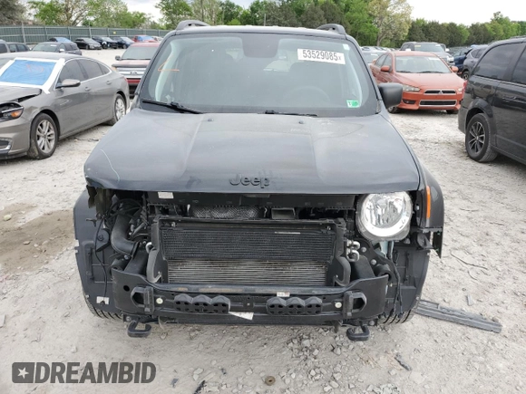 2020 Jeep Renegade Sport with VIN ZACNJBAB3LPL75309, listed as a Copart auction lot 53529085 with 39,243 mi miles and Salvage title. Bid and sale history available at DreamBid. Image 5.