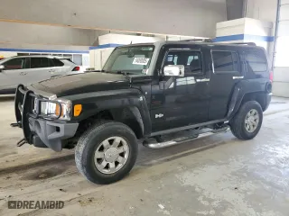2007 Hummer H3 SUV with VIN 5GTDN13E678228038, listed as a Copart auction lot 54090005 with 181,102 mi miles and Clean Title. Bid and sale history available at carsss.com. Image 1.