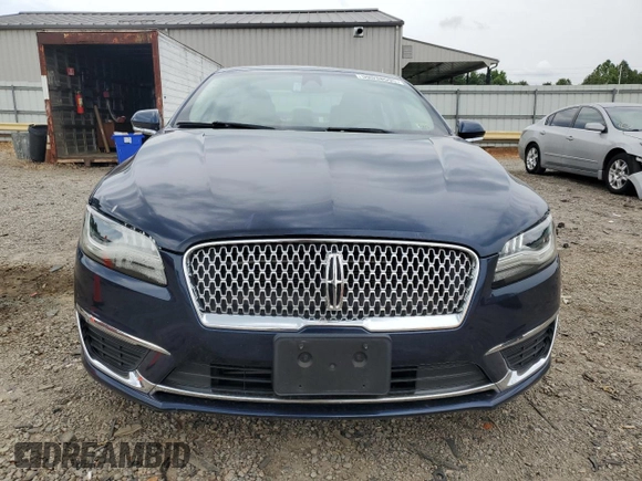 2017 Lincoln MKZ Select with VIN 3LN6L5C91HR641867, listed as a Copart auction lot 59538595 with 55,865 mi miles and Salvage title. Bid and sale history available at DreamBid. Image 5.