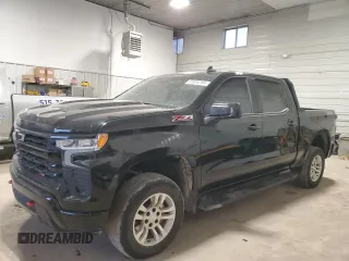 2023 Chevrolet Silverado 1500 LT Trail Boss with VIN 3GCPDFEK9PG271984, listed as a Copart auction lot 81034764 with 33,152 mi miles and Salvage Title. Bid and sale history available at DreamBid. Image 1.