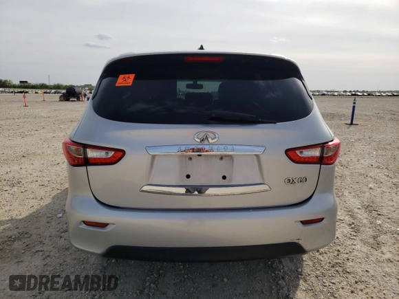 2015 Infiniti QX60 with VIN 5N1AL0MN0FC505962, listed as a Copart auction lot 50455735 with 141,798 mi miles and Salvage Title. Bid and sale history available at DreamBid. Image 6.