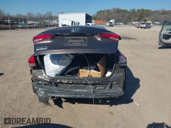 2017 Kia Forte LX with VIN 3KPFK4A76HE143867, listed as a IAAI auction lot 41623307 with 64,097 mi miles. Bid and sale history available at carsss.com. Image 6.