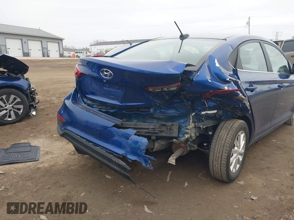 2021 Hyundai Accent SE with VIN 3KPC24A64ME150191, listed as a IAAI auction lot 41563616 with 76,702 mi miles. Bid and sale history available at carsss.com. Image 6.