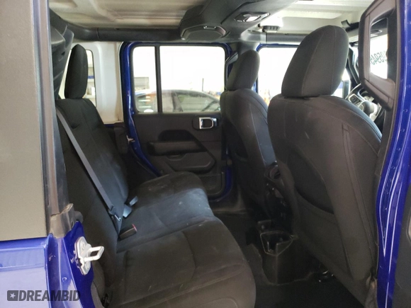 2018 Jeep Wrangler Unlimited Sahara with VIN 1C4HJXEGXJW313893, listed as a Copart auction lot 49895945 with 113,480 mi miles and Salvage Title. Bid and sale history available at carsss.com. Image 11.