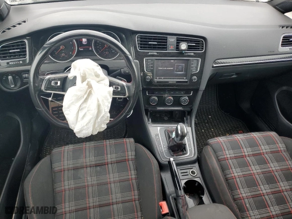 2017 Volkswagen Golf GTI S with VIN 3VW4T7AU0HM031838, listed as a Copart auction lot 50469255 with 70,898 mi miles and Salvage Title. Bid and sale history available at carsss.com. Image 8.