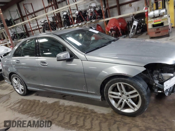 2014 Mercedes-Benz C-Class C 300 Sport with VIN WDDGF8AB5EA954097, listed as a IAAI auction lot 41441443 with 100,074 mi miles. Bid and sale history available at carsss.com. Image 13.