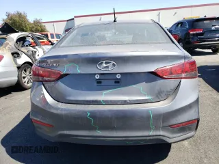 2018 Hyundai Accent SEL with VIN 3KPC24A30JE026341, listed as a Copart auction lot 60040243 with 106,056 mi miles. Bid and sale history available at carsss.com. Image 6.