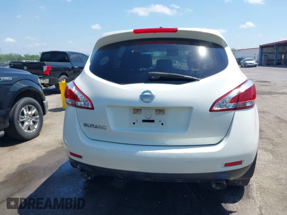 2014 Nissan Murano SV with VIN JN8AZ1MU3EW408031, listed as a IAAI auction lot 42060701 with 160,485 mi miles and . Bid and sale history available at carsss.com. Image 16.