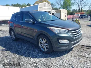 2013 Hyundai Santa Fe 2.0T Sport with VIN 5XYZUDLA6DG019790, listed as a IAAI auction lot 41980044 with 282,456 mi miles. Bid and sale history available at carsss.com. Image 1.