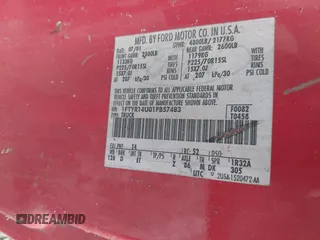2001 Ford Ranger XL with VIN 1FTYR14U01PB57483, listed as a IAAI auction lot 41916839 with 159,164 mi miles. Bid and sale history available at carsss.com. Image 9.