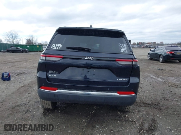 2024 Jeep Grand Cherokee Limited with VIN 1C4RJHBG2RC200659, listed as a IAAI auction lot 41806655 with 7,389 mi miles and . Bid and sale history available at DreamBid. Image 15.