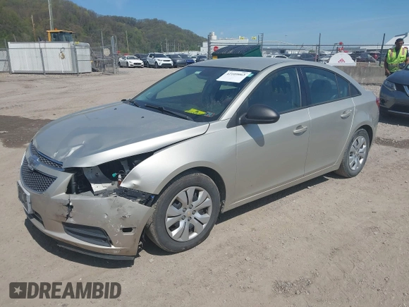 2014 Chevrolet Cruze LS with VIN 1G1PA5SG6E7227428, listed as a IAAI auction lot 42109063 with 145,654 mi miles and . Bid and sale history available at DreamBid. Image 2.