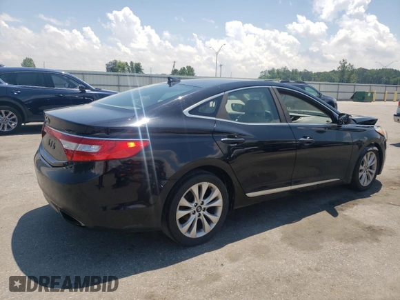 2014 Hyundai Azera с VIN KMHFG4JG4EA385813, выставлен на аукционе Copart как лот 54868975 с пробегом 177 059 миль миль и Списание • Salvage title. История ставок и продаж доступна на DreamBid. Изображение 3.