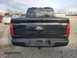 2024 Ford F-150 XLT with VIN 1FTEW3LP8RKD69396, listed as a Copart auction lot 82775784 with 831 mi miles and Salvage Title. Bid and sale history available at carsss.com. Image 6.