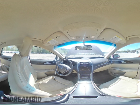 2014 Lincoln MKZ with VIN 3LN6L2GK4ER817320, listed as a Copart auction lot 54834135 with 76,439 mi miles and Salvage title. Bid and sale history available at DreamBid. Image 14.