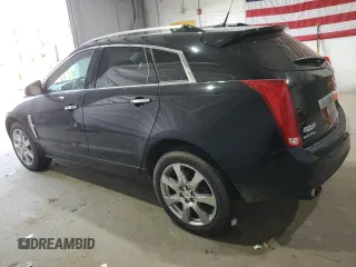 2012 Cadillac SRX Performance Collection with VIN 3GYFNEE3XCS593868, listed as a Copart auction lot 54381275 with 80,855 mi miles and Salvage title. Bid and sale history available at DreamBid. Image 2.