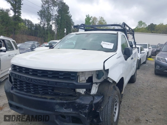 2020 Chevrolet Silverado 1500 Work Truck with VIN 3GCNWAEH7LG110780, listed as a IAAI auction lot 41924627 with 104,653 mi miles. Bid and sale history available at carsss.com. Image 17.