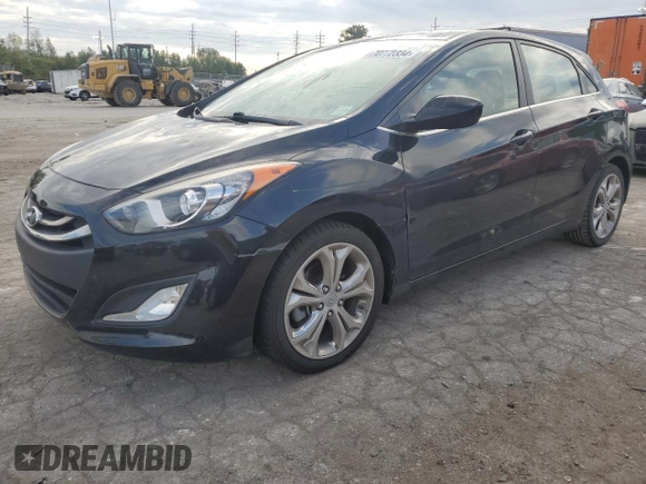 2013 Hyundai Elantra GT with VIN KMHD35LE0DU131291, listed as a Copart auction lot 70772334 with 54,428 mi miles and Salvage Title. Bid and sale history available at carsss.com. Image 1.