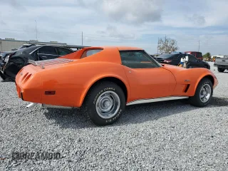1976 Chevrolet Corvette with VIN 1Z37L6S442300, listed as a Copart auction lot 43044735 with 90,217 mi miles and Salvage title. Bid and sale history available at DreamBid. Image 3.