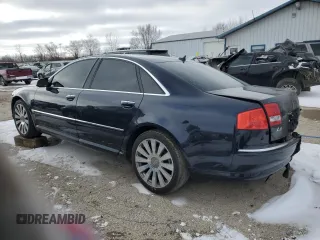 2007 Audi A8 z VIN WAULV44E27N023317, wystawiony jako Copart lot #41465715 z przebiegiem Nie podano mil oraz Szkoda całkowita • Salvage title. Historia ofert i sprzedaży dostępna na DreamBid. Obrazek 2.