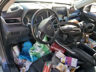 2022 Toyota Highlander Hybrid XLE z VIN 5TDHBRCH6NS551718, wystawiony jako Copart lot #47105095 z przebiegiem 116 263 mil mil oraz Szkoda całkowita • Salvage title. Historia ofert i sprzedaży dostępna na DreamBid. Obrazek 8.