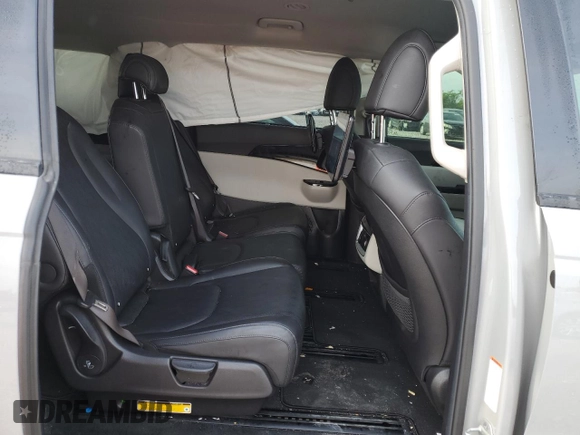 2022 Kia Carnival SX with VIN KNDNE5H30N6143425, listed as a Copart auction lot 53691444 with 73,588 mi miles and Salvage Title. Bid and sale history available at carsss.com. Image 11.