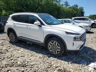 2023 Hyundai Santa Fe Hybrid SEL Premium with VIN 5NMS3DA12PH018668, listed as a Copart auction lot 57815434 with 14,698 mi miles and Salvage Title. Bid and sale history available at carsss.com. Image 4.