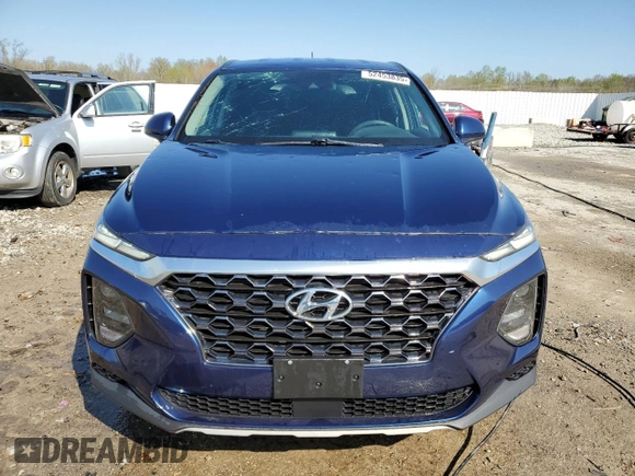 2019 Hyundai Santa Fe SE with VIN 5NMS23AD0KH106926, listed as a Copart auction lot 52453835 with 95,465 mi miles and Salvage Title. Bid and sale history available at carsss.com. Image 5.